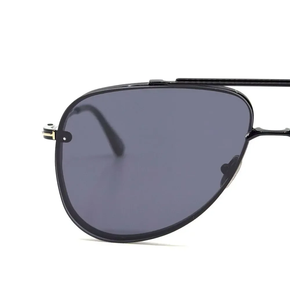 New, TOM FORD Leon Sunglasses TF1071 01A Authentic
